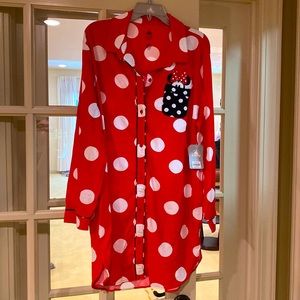 NWT Authentic Disney Minnie Mouse Sleepshirt